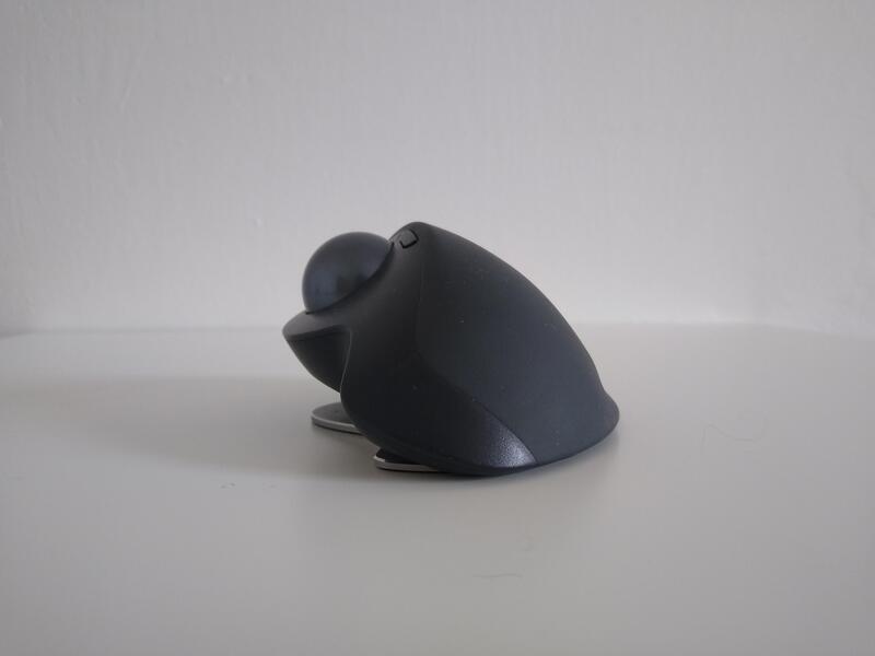 Logitech MX Ergo back view